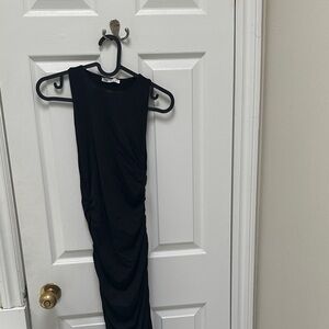 Elegant Black Sleeveless Dress Size XS